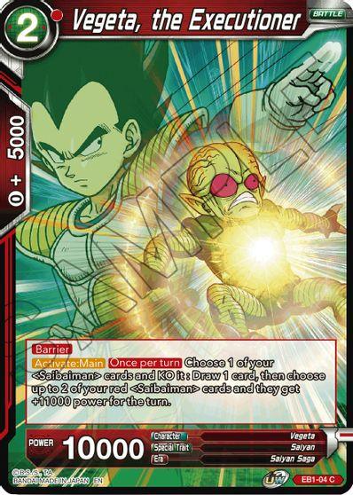 Vegeta, the Executioner (EB1-004) [Battle Evolution Booster] (ONLINE ORDER ONLY)