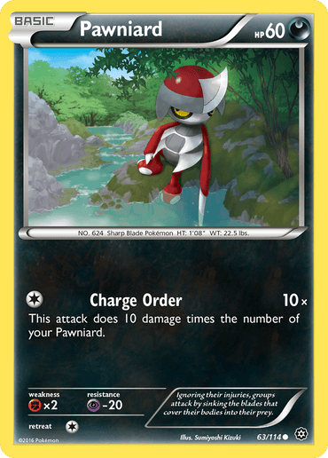 Pawniard (63/114) [XY: Steam Siege] (Online Only)