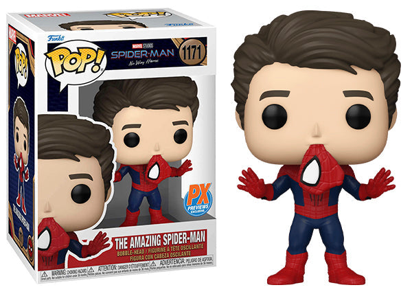 The Amazing Spider-Man (Unmasked, No Way Home) 1171 - Previews Exclusive (Online Order Only)