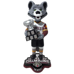 Skates Chicago Wolves Mascot 2022 Calder Cup Champions Bobblehead (ONLINE ORDER ONLY)