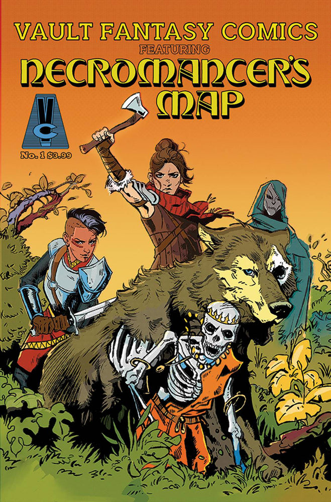 NECROMANCERS MAP #1 B Nathan Gooden Fantasy Quarterly Elfquest 1 Homage Variant (08/28/2019) VAULT (ONLINE ORDER ONLY)