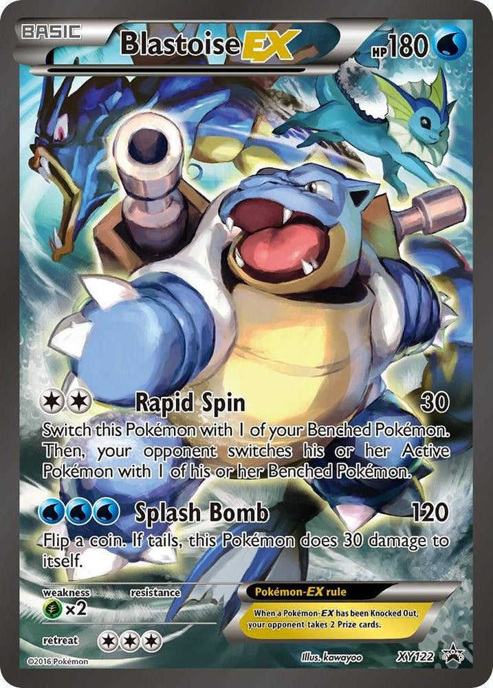 Blastoise EX (XY122) (Jumbo Card) [XY: Black Star Promos] (Online Only)