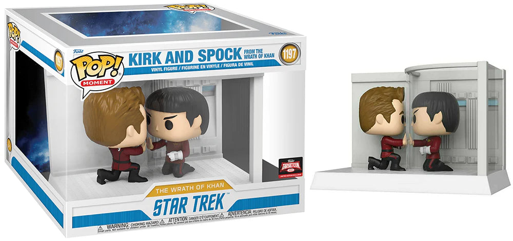 Kirk & Spock (The Wrath of Khan, Movie Moments) 1197 - 2022 Target Con Exclusive (Online Order Only)