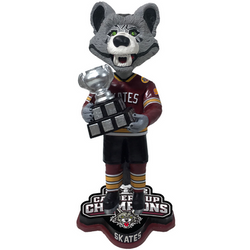 Skates Chicago Wolves Mascot 2022 Calder Cup Champions Bobblehead (ONLINE ORDER ONLY)