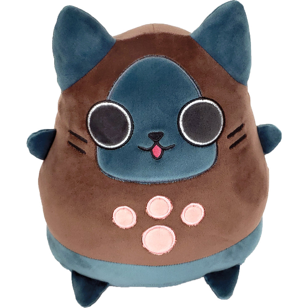 Stubbins: Monster Hunter Rise - Chocolate Palico Smoosh Plush (10") (ONLINE ORDER ONLY)
