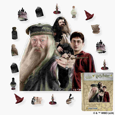 Harry Potter - The Magical Guardians Wooden Jigsaw Puzzle (Online Order Only)