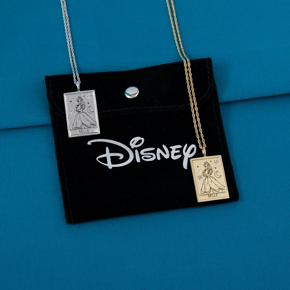 Disney X RockLove BEAUTY AND THE BEAST Belle Tablet Necklace (ONLINE ORDER ONLY)