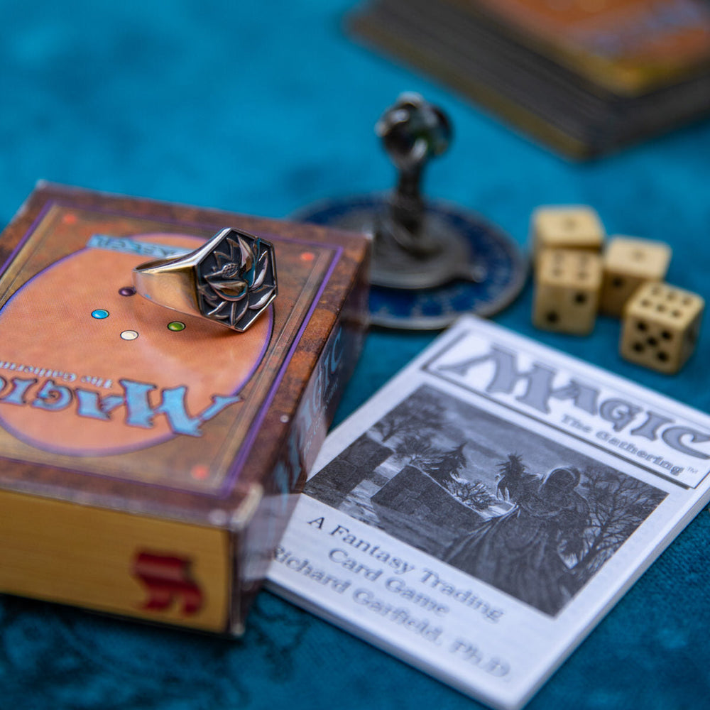 Magic: The Gathering X RockLove Black Lotus Signet Ring (ONLINE ORDER ONLY)
