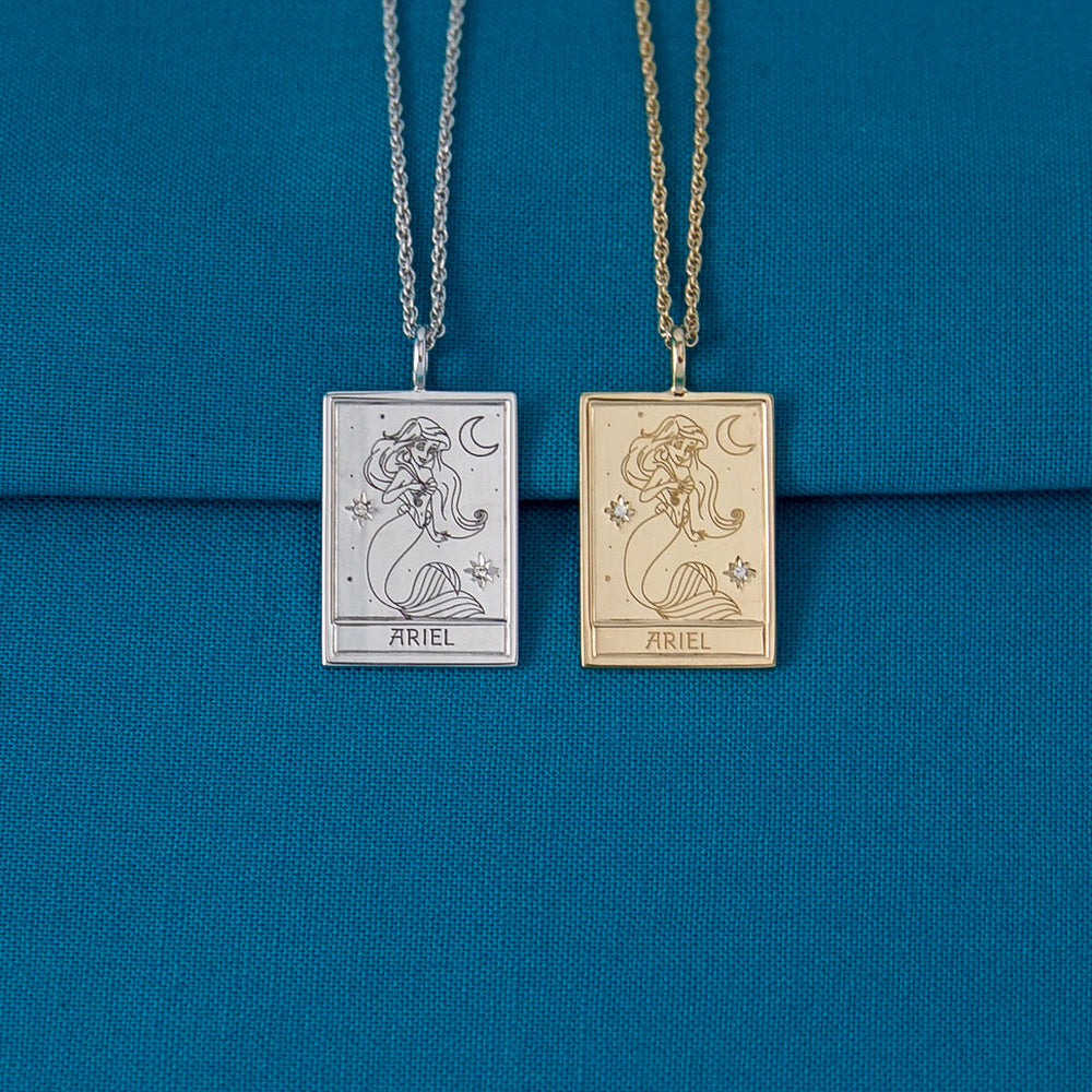 Disney X RockLove THE LITTLE MERMAID Ariel Tablet Necklace (ONLINE ORDER ONLY)