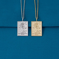 Disney X RockLove THE LITTLE MERMAID Ariel Tablet Necklace (ONLINE ORDER ONLY)