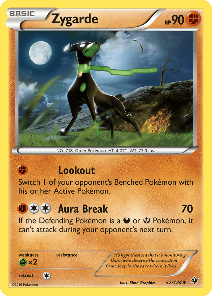 Zygarde (52/124) [XY: Fates Collide] (Online Only)