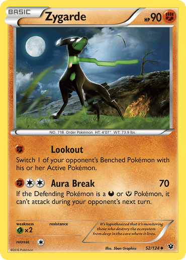 Zygarde (52/124) [XY: Fates Collide] (Online Only)