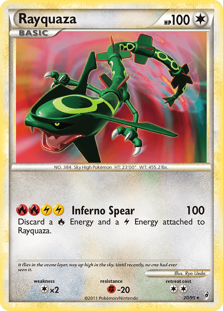 Rayquaza (20/95) [HeartGold & SoulSilver: Call of Legends] (Online Only)