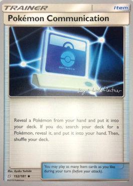 Pokemon Communication (152/181) (Fire Box - Kaya Lichtleitner) [World Championships 2019] (Online Only)