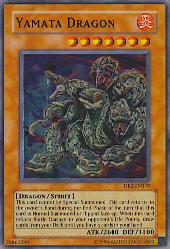 Yamata Dragon [DB2-EN179] Super Rare (ONLINE ORDER ONLY)