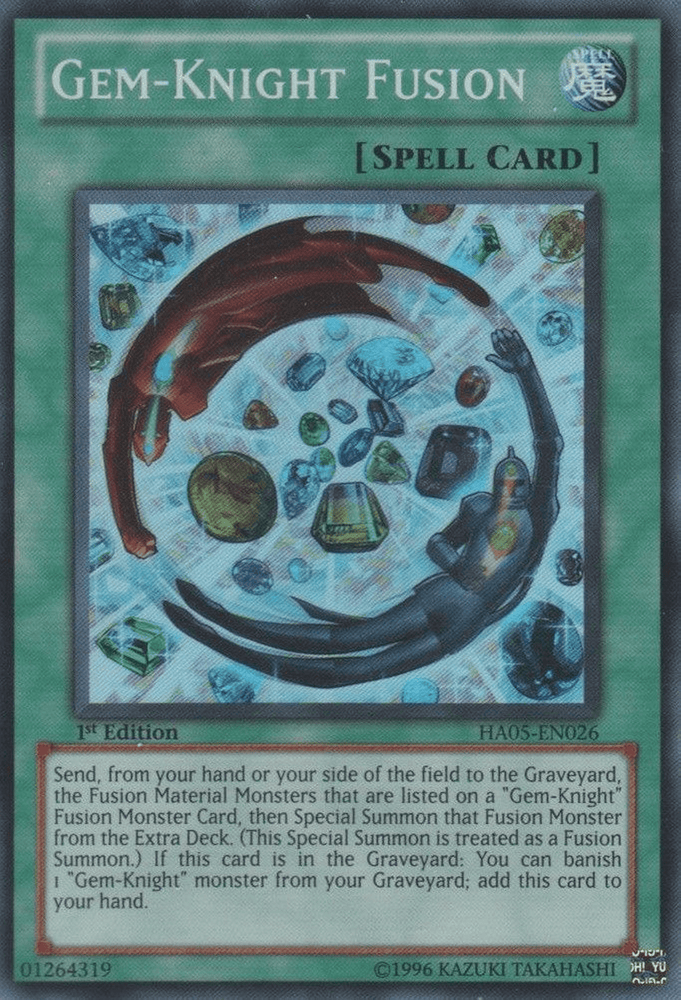 Gem-Knight Fusion [HA05-EN026] Super Rare (ONLINE ORDER ONLY)