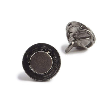 11mm Black Gold plated Copper Magnetic Clasp 1 piece (ONLINE ORDER ONLY)
