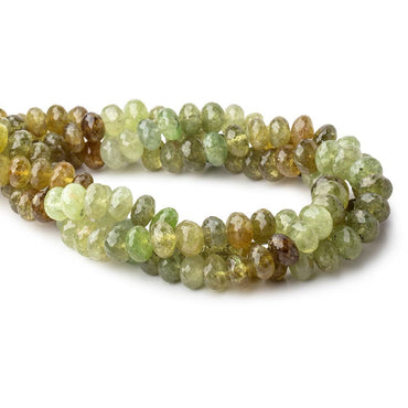 11mm Grossular Garnet faceted rondelle beads 16 inch 56 pieces (ONLINE ORDER ONLY)