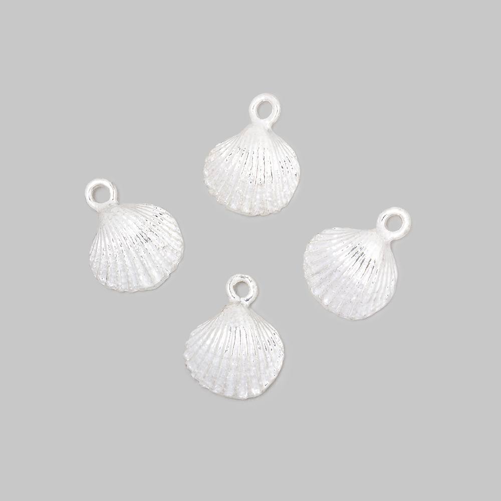 11mm Seashell Pendant Charm Set of 4 pieces (ONLINE ORDER ONLY)