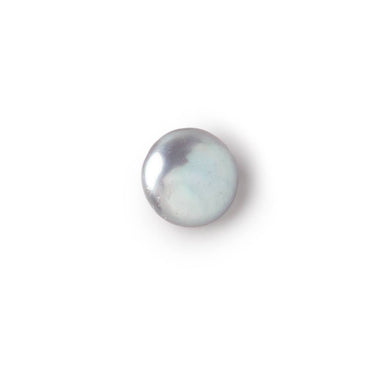 11mm Silver Coin Freshwater Pearl Focal 1 piece (ONLINE ORDER ONLY)
