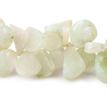 11x10-20x13mm Lemon Lime Drusy Freeform Beads 46 pieces (ONLINE ORDER ONLY)