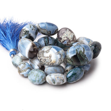 11x10-23x17mm Owyhee Blue Opal Plain Nugget Beads 16 inch 25 pieces AAA (ONLINE ORDER ONLY)