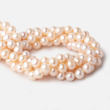 11x10mm Cream Off Round Freshwater Pearl Beads 15 inch 41 pieces A (ONLINE ORDER ONLY)