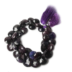 11x11-16x16mm Sugilite Faceted Heart Briolettes 8 inch 37 pieces (ONLINE ORDER ONLY)