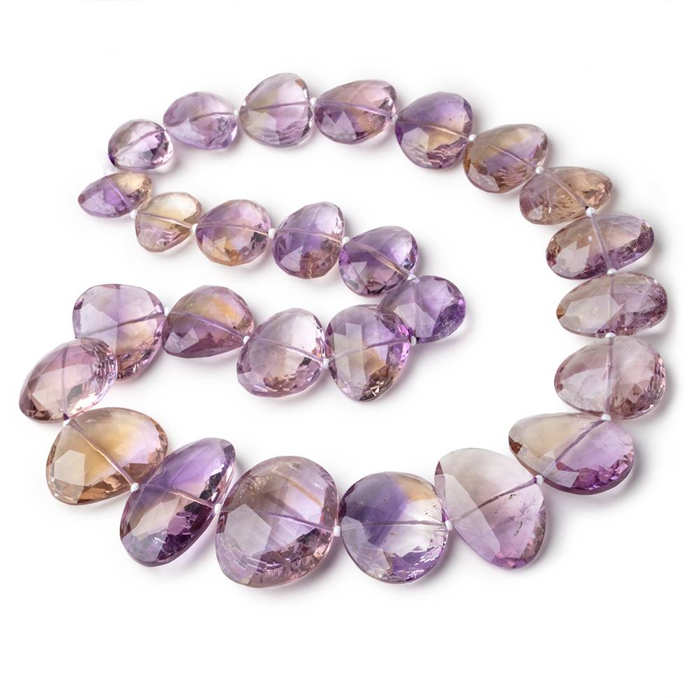 11x15-17x30mm Ametrine Side Drilled Faceted Nuggets 16 inch 27 Beads AAA (ONLINE ORDER ONLY)