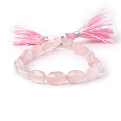 11x7-12x8mm Rose Quartz Faceted Oval Beads 7.5 inch 17 pieces (ONLINE ORDER ONLY)