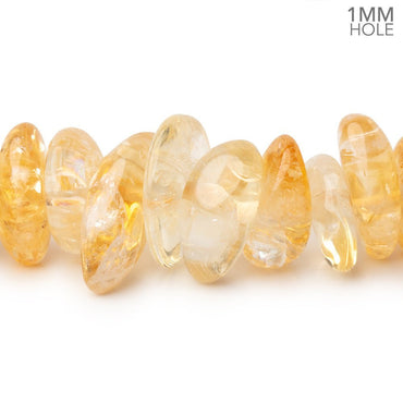 11x7-16x9mm Bi-Color Citrine Plain Nugget Beads 16 inch 83 pieces (ONLINE ORDER ONLY)