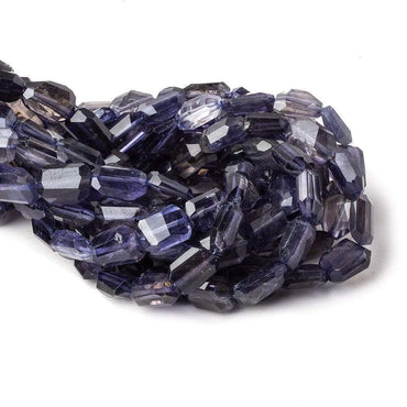 11x7mm Iolite Faceted Nugget Beads 8 inch 22 pieces AA (ONLINE ORDER ONLY)