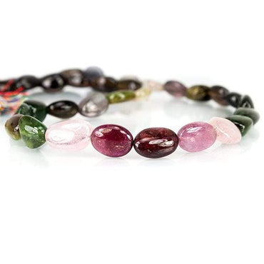 11x7x4-15x8x7mm Multi color Tourmaline Plain Nuggets 33 pcs (ONLINE ORDER ONLY)