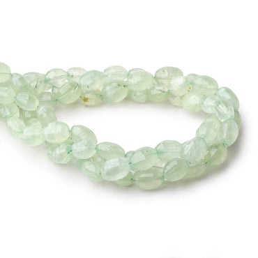 11x8-14x9mm Prehnite Faceted Oval Beads 14 inch 31 pieces (ONLINE ORDER ONLY)