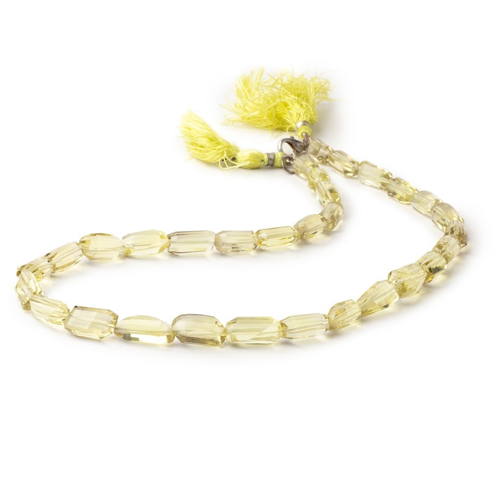 11x8-15x11mm Lemon Quartz Faceted Nuggets 18 inch 33 Beads AA (ONLINE ORDER ONLY)