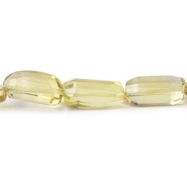 11x8-15x11mm Lemon Quartz Faceted Nuggets 18 inch 33 Beads AA (ONLINE ORDER ONLY)