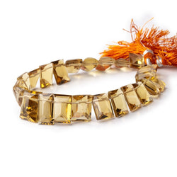 11x8-15x11mm Whiskey Quartz Faceted Rectangle Beads 8 inch 23 pieces AAA (ONLINE ORDER ONLY)