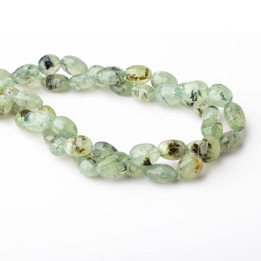 11x9-15x10mm Dendritic Prehnite Faceted Oval Beads 14.5 inch 28 pieces (ONLINE ORDER ONLY)