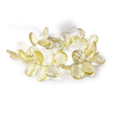 11x9-16x10mm Lemon Quartz Faceted Freeform Beads 8 inch 37 pieces (ONLINE ORDER ONLY)