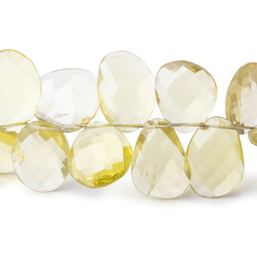 11x9-16x10mm Lemon Quartz Faceted Freeform Beads 8 inch 37 pieces (ONLINE ORDER ONLY)