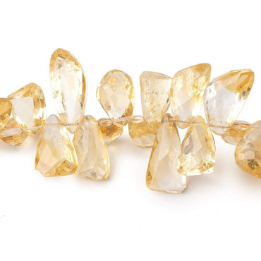 11x9-19x8.5mm Citrine Faceted Free Shape Beads 8.5 inch 54 pcs (ONLINE ORDER ONLY)