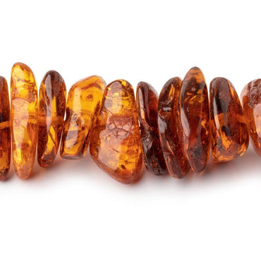 11x9-23x12mm Baltic Amber Plain Nugget Beads 24 inch 115 pieces (ONLINE ORDER ONLY)