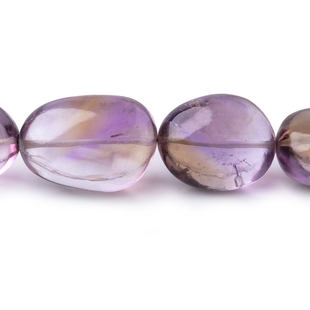 11x9-26x19mm Ametrine Plain Nugget Beads 19 inch 25 pieces AAA (ONLINE ORDER ONLY)