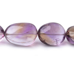 11x9-26x19mm Ametrine Plain Nugget Beads 19 inch 25 pieces AAA (ONLINE ORDER ONLY)