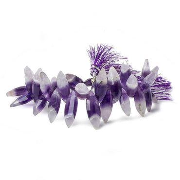 19x9-24x10mm Cape Amethyst faceted marquise Beads 7.5 inches 30 pieces (ONLINE ORDER ONLY)