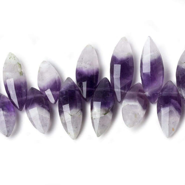 19x9-24x10mm Cape Amethyst faceted marquise Beads 7.5 inches 30 pieces (ONLINE ORDER ONLY)