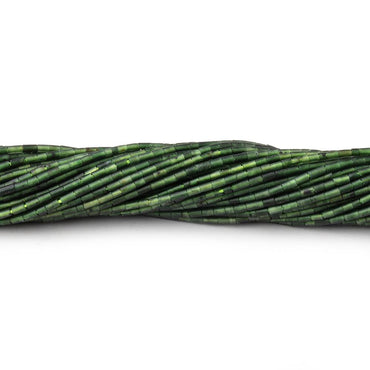 1.2-1.4mm Jade Hand Cut Tube Beads 15 inch 184 pieces (ONLINE ORDER ONLY)