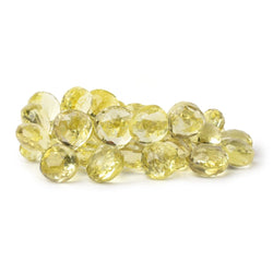 12-14mm Lemon Quartz Faceted Heart Beads 7.5 inch 33 Beads AAA (ONLINE ORDER ONLY)