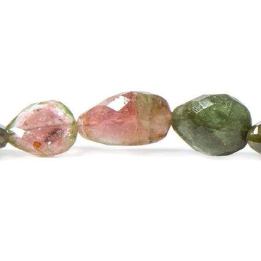 12-15mm Polychromatic Tourmaline Beads Straight Drilled Pear 16 pcs (ONLINE ORDER ONLY)