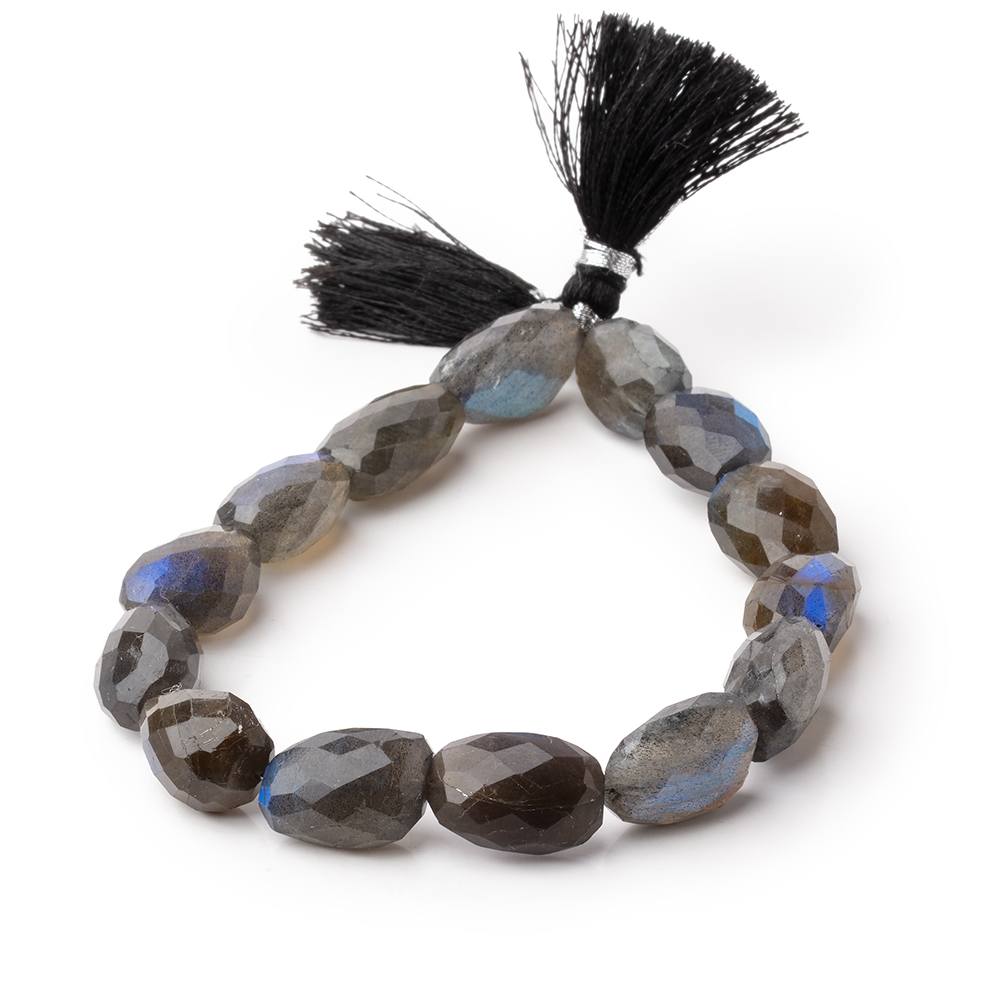 12-16mm Labradorite Straight Drill Faceted Nuggets 8 inch 12 Beads AA (ONLINE ORDER ONLY)